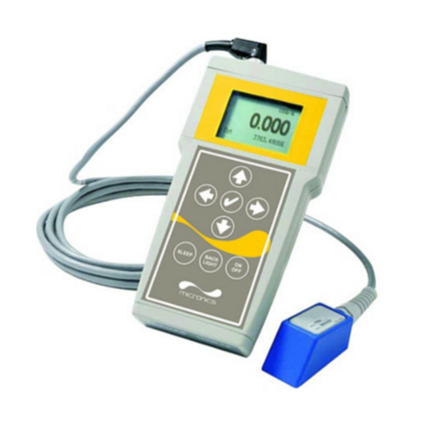 Caudalímetro portátil para líquidos contaminados | PF D550 | Micronics